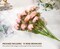 Rose Artificial Flower 12pcs Realistic Faux Silk Roses Fake Flowers Bouquets Arrangements Decor for Wedding Spring Mother's Day, Home Table Decorations, Pink Flower